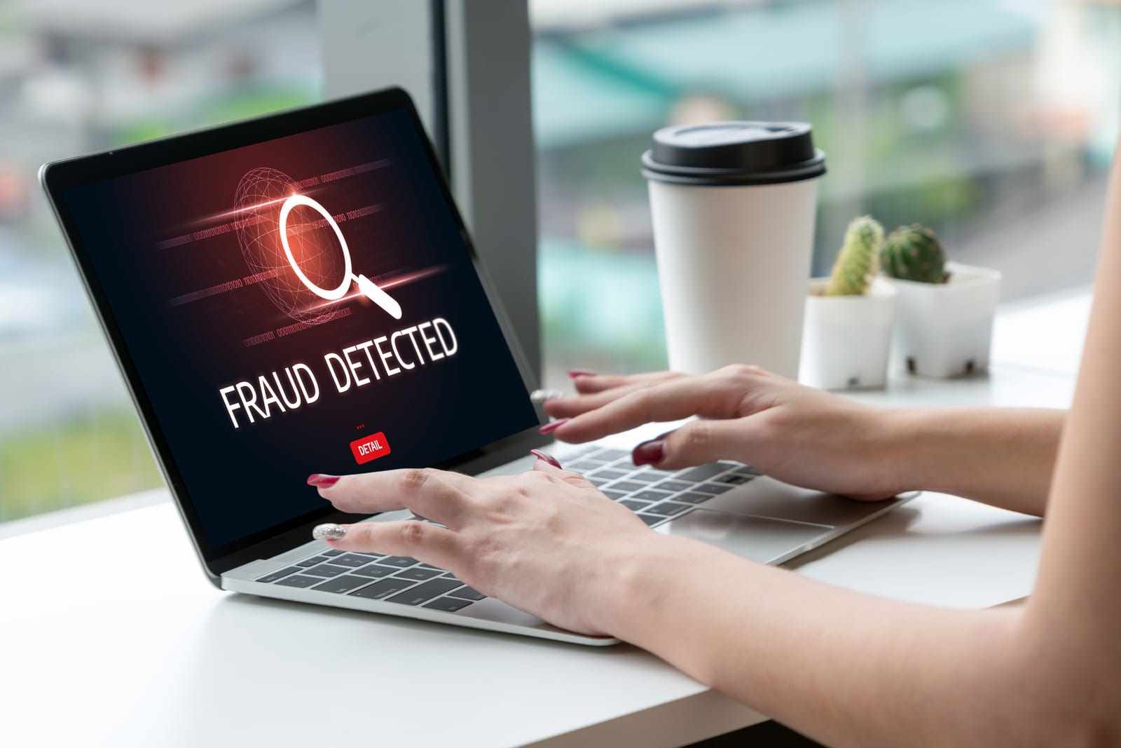 Fraud detected alert, featuring 411 Immigration Law and highlighting 'Individuals Seeking Protection' to address concerns related to fraudulent activities in immigration cases.