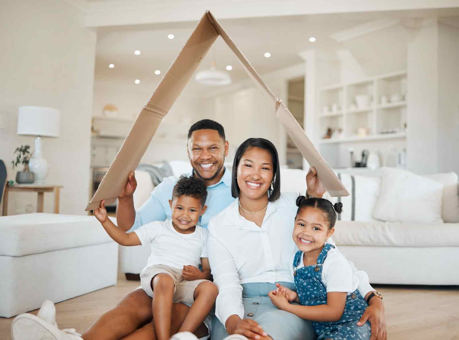 Image of a happy family, featuring 411 Immigration Law, and highlighting services for individuals seeking protection, ensuring it aligns with the page's context.